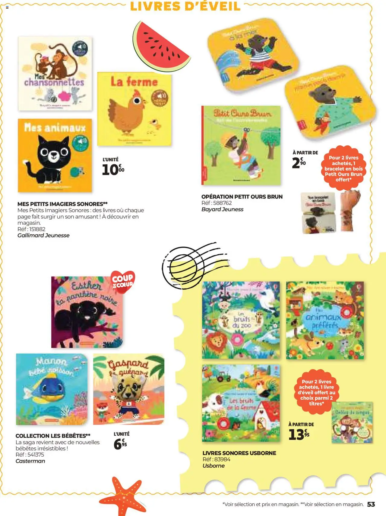  | Page: 53 | Produits: Bracelet, Poisson, Thé, Livre