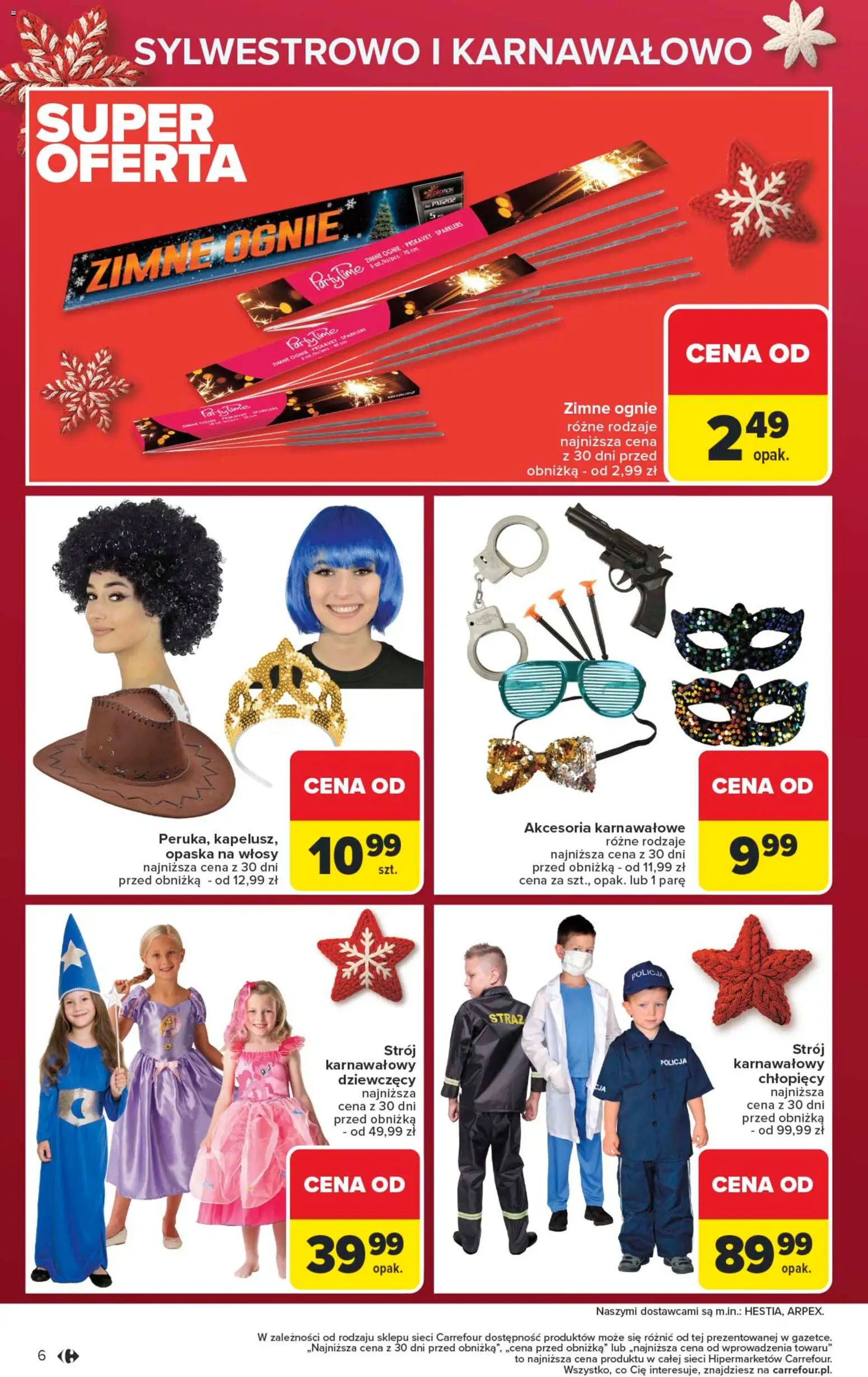 Carrefour Gazetka - Łap super okazje od 01.12.2025 | Strona: 6 | Produkty: Zimne ognie