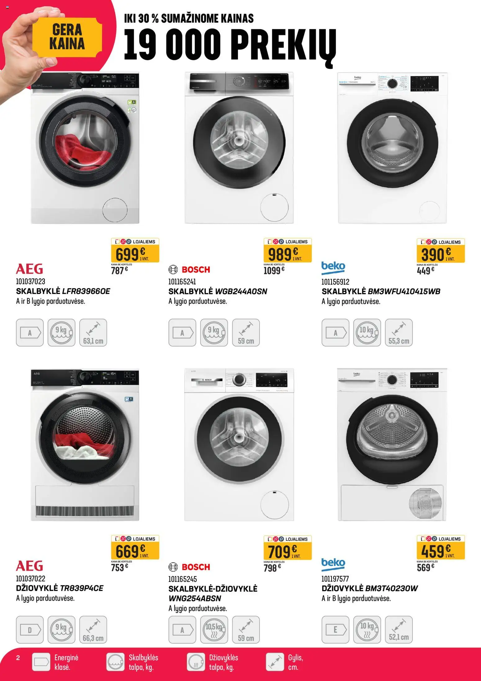 Senukai akcijos nuo 02.04.2026 | Puslapis: 1 | Prekių: Džiovyklė