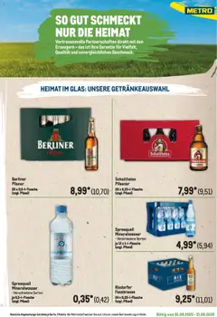 Metro Regionaler Flyer - gültig ab dem 01.08.2025 | Seite: 75 | Produkte: Berliner, Mineralwasser, Fassbrause