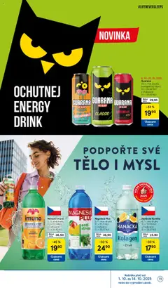 Náhled letáku Mattoni Imuno, 0,7 l, dva druhy od 01.10.2025 | Strana: 19 | Produkty: Hanácká kyselka, Energetický nápoj, Kolagen, Energy drink