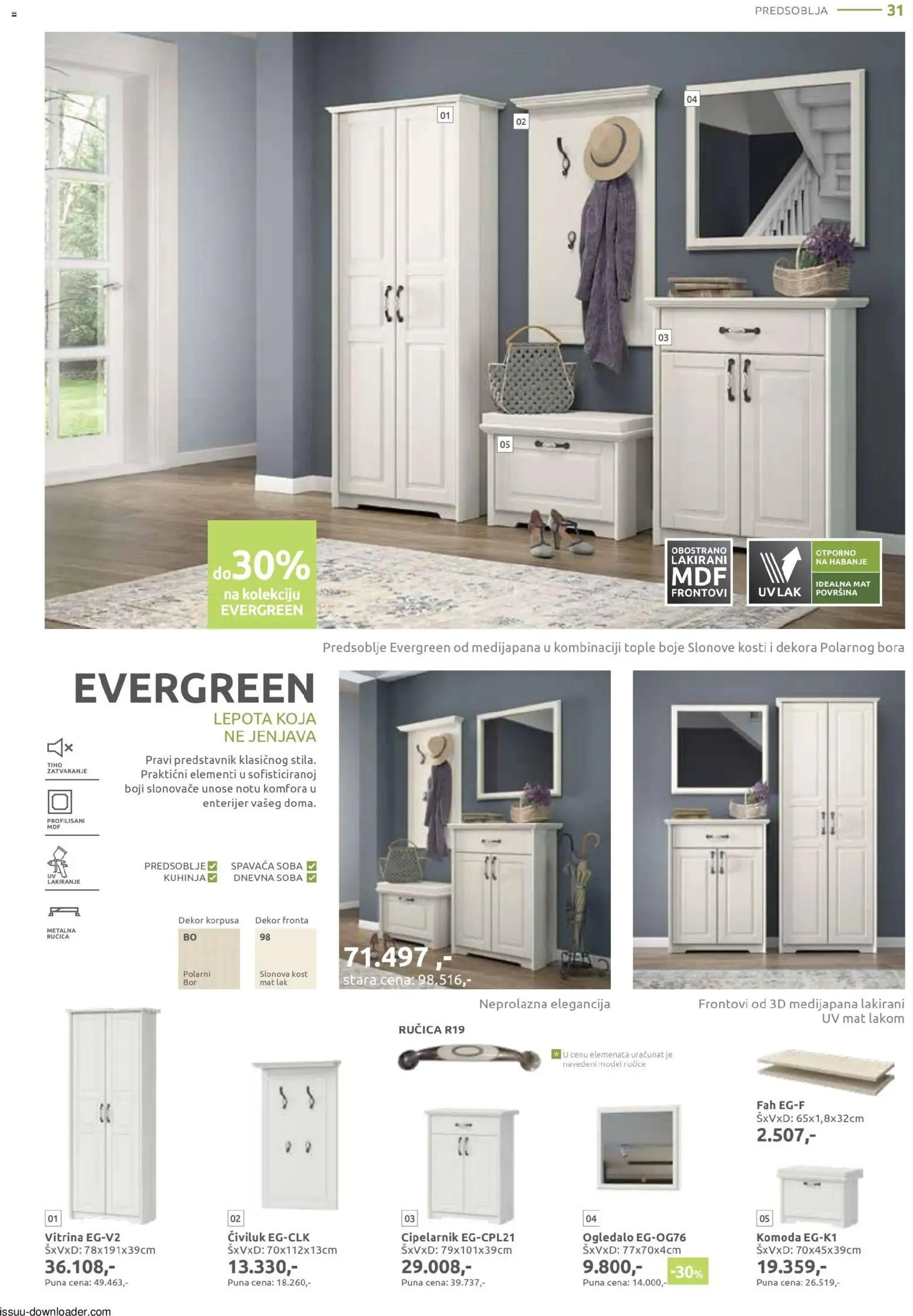 Jela katalog - važi od 09.02.2026 | Strana: 31 | Proizvode: Komoda, Kuhinja, Ogledalo, Civiluk
