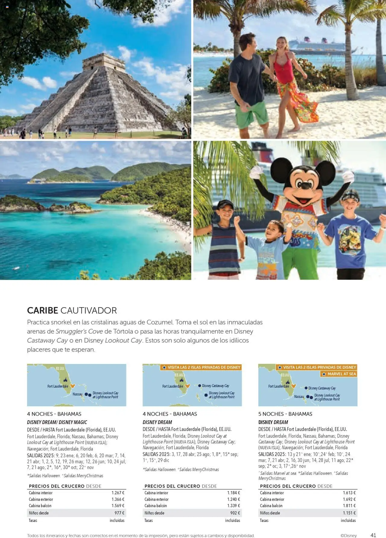 Viajes El Corte Inglés Disney Cruise Line │ válido desde el 28.01.2025 | Página: 41 | Productos: Té
