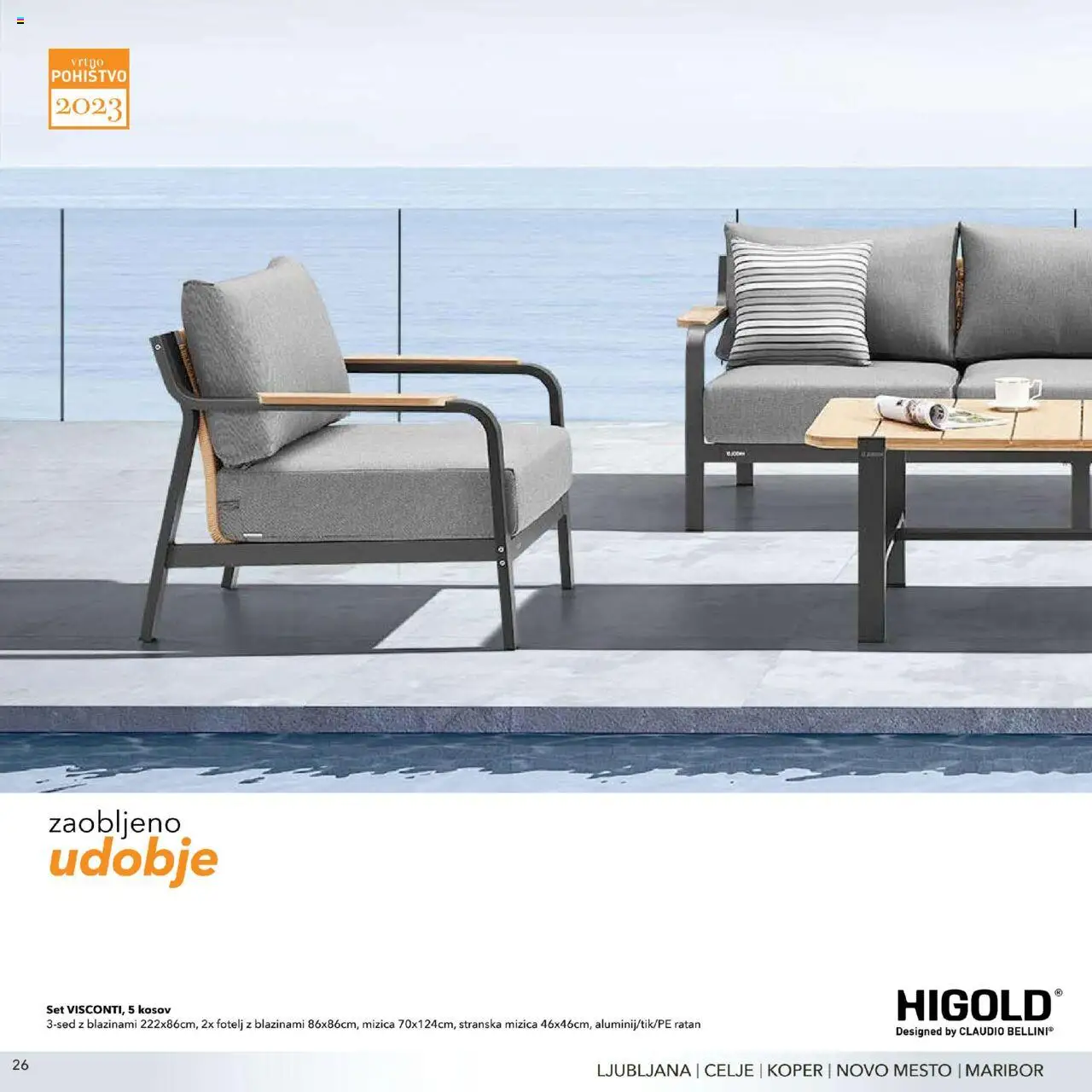 Harvey Norman - Katalog - Vrtno pohištvo │ velja od 01.03.2023 | Stran: 26