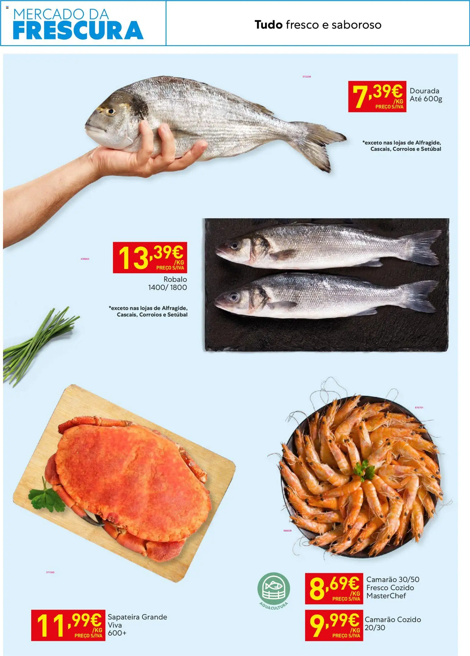 Recheio - Horeca Bons Negócios │ válido de 10.02.2026 | Página: 8 | Produtos: Dourada, Camarão, Sapateira