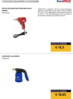 Anteprima del volantino Eurobrico Saldatrici e accessori catalogo valido a partire dal 23.07.2025 | Pagina: 5 | Prodotti: Saldatrice