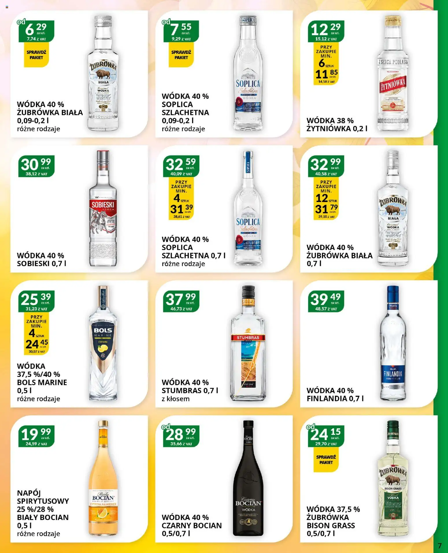Eurocash Gazetka - Katalog Alkoholowy C&C od 01.11.2025 | Strona: 7
