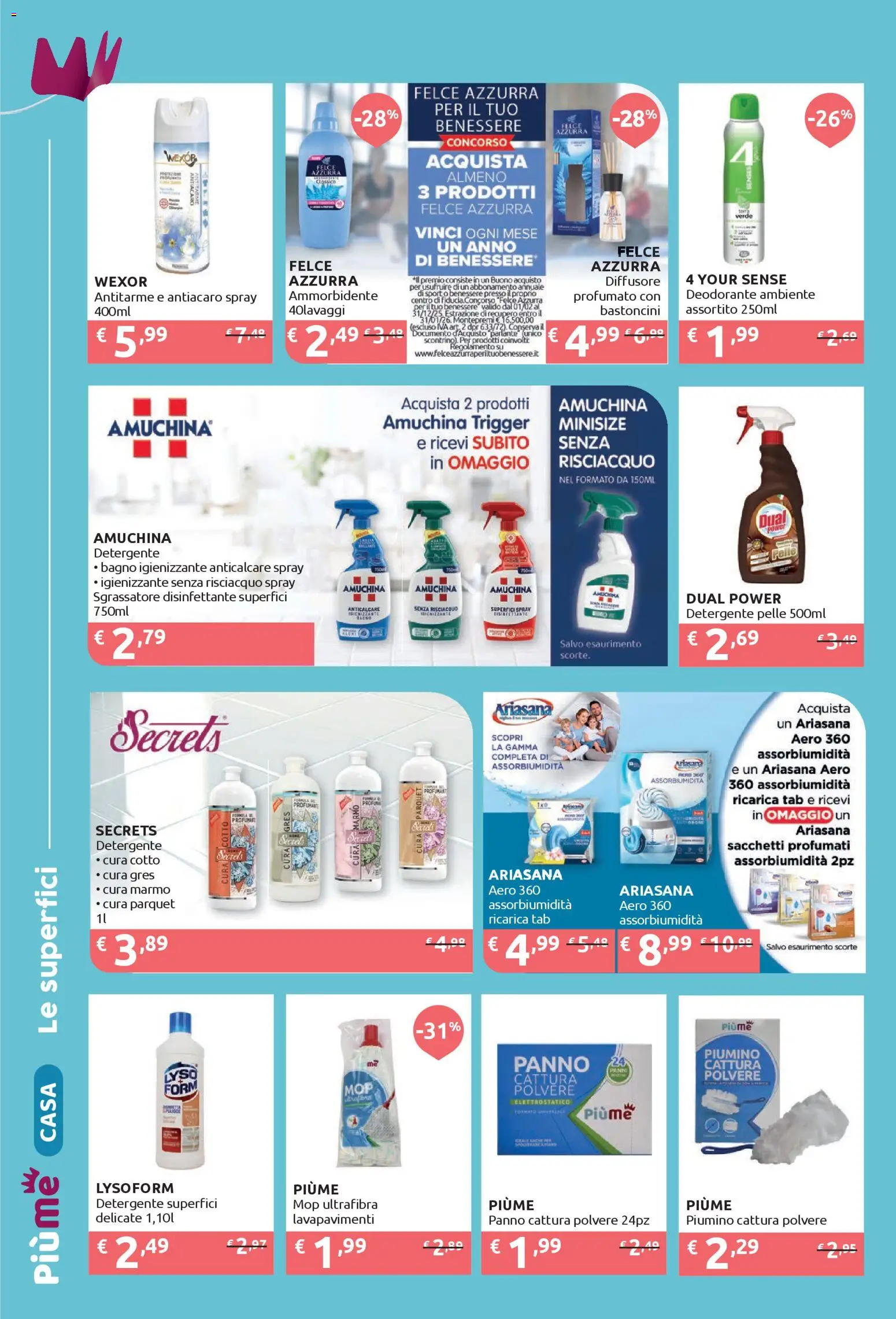 Volantino IperSoap del 27.10.2025 | Pagina: 6 | Prodotti: Deodorante, Detergente, Anticalcare, Bagno