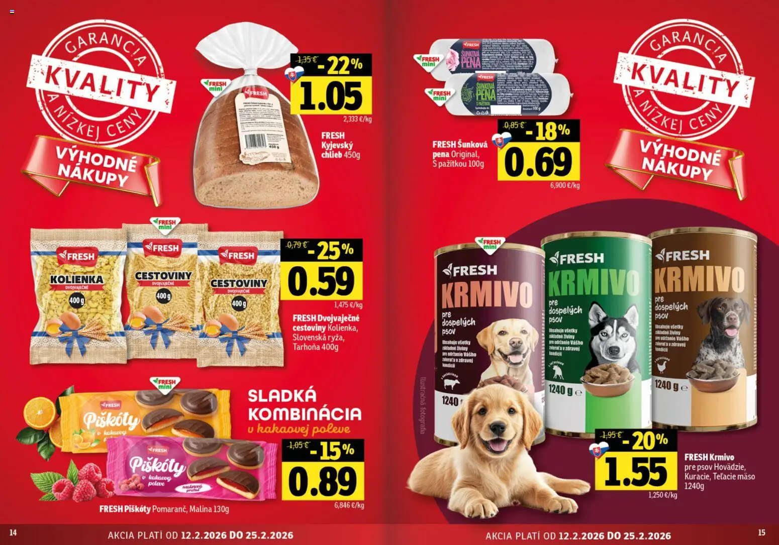 Nové Fresh akcie – leták je platný od 12.02.2026 | Strana: 8