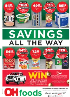 OK Foods specials catalogue – valid from 24.10.2025