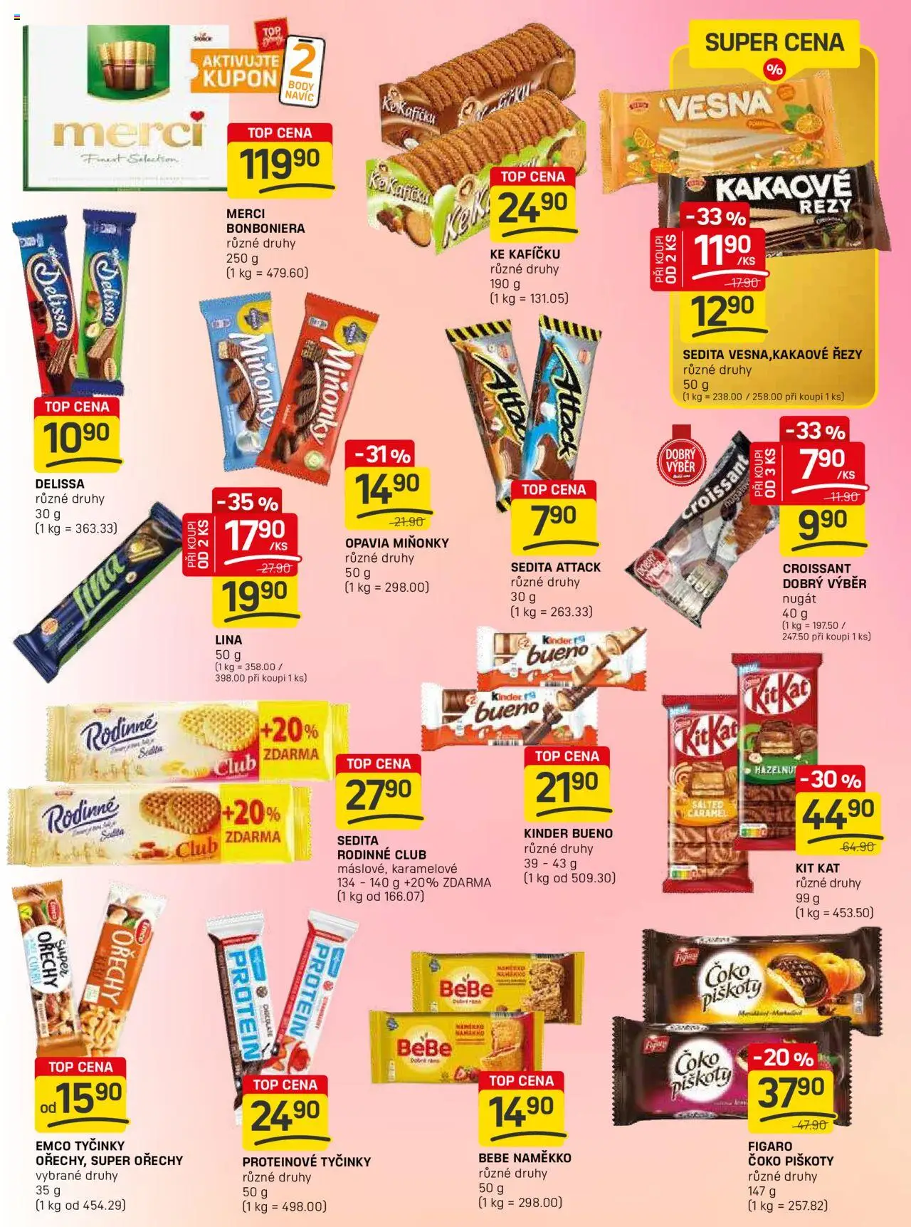 Flop leták - FlopTop od 27.08.2025 | Strana: 9 | Produkty: Ořechy, Bonboniéra, Kinder, Kinder Bueno
