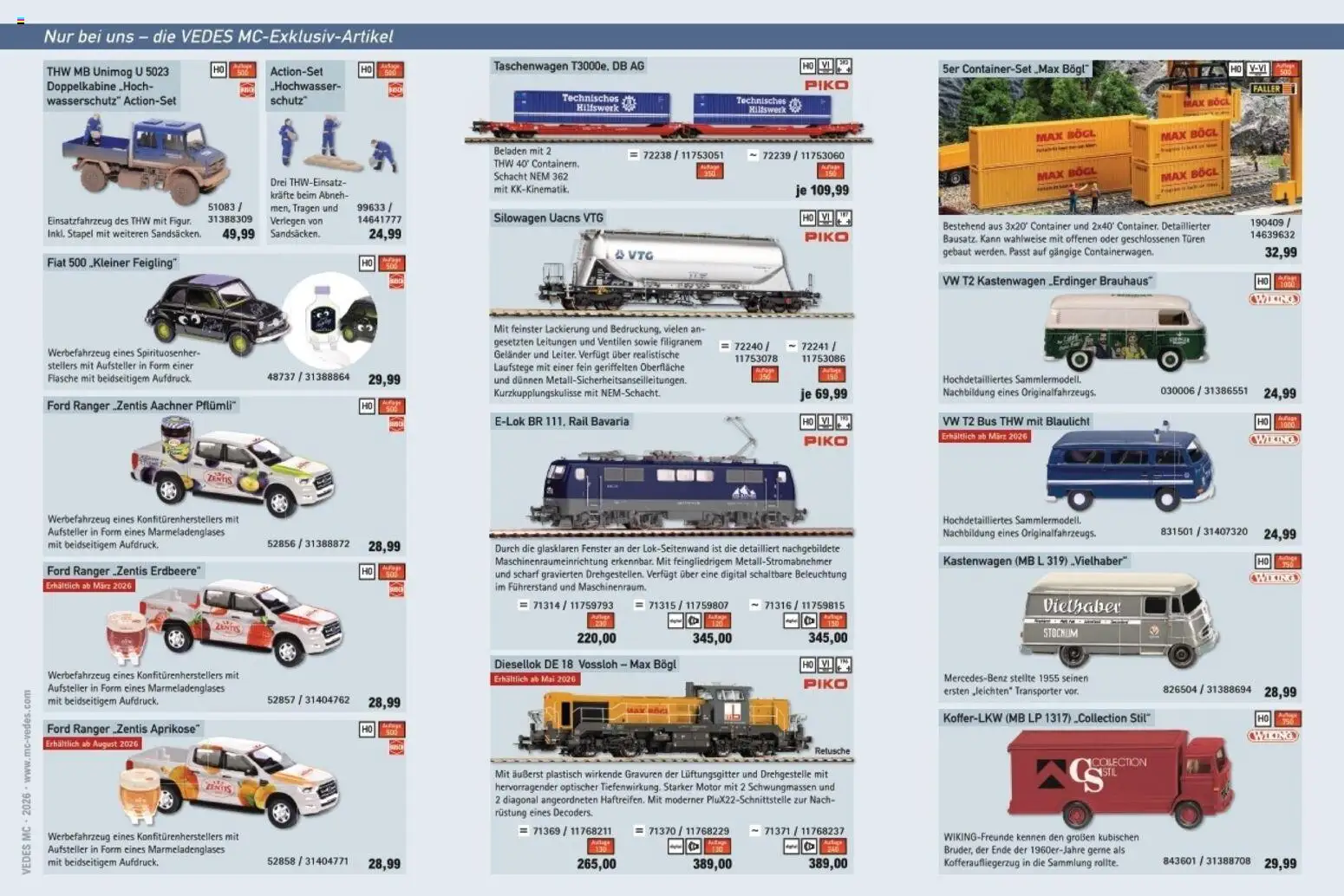 Vedes - MC Exklusivflyer 2026  – gültig ab 09.01.2026 | Seite: 2