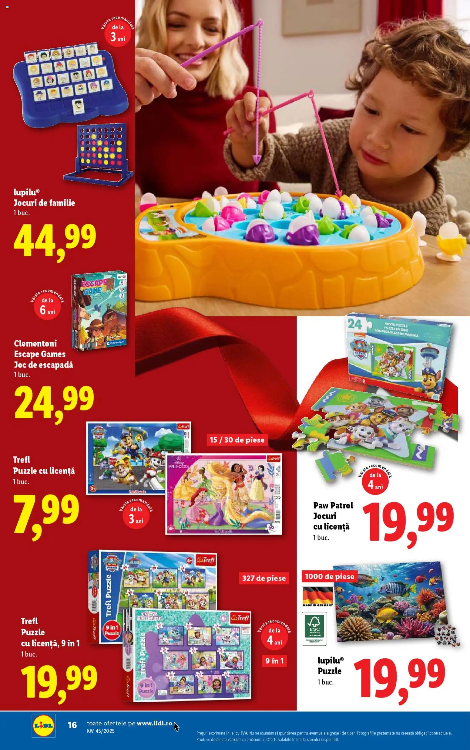 Noul catalog Lidl – valabil de la 03.11.2025 | Pagină: 16 | Produse: Joc