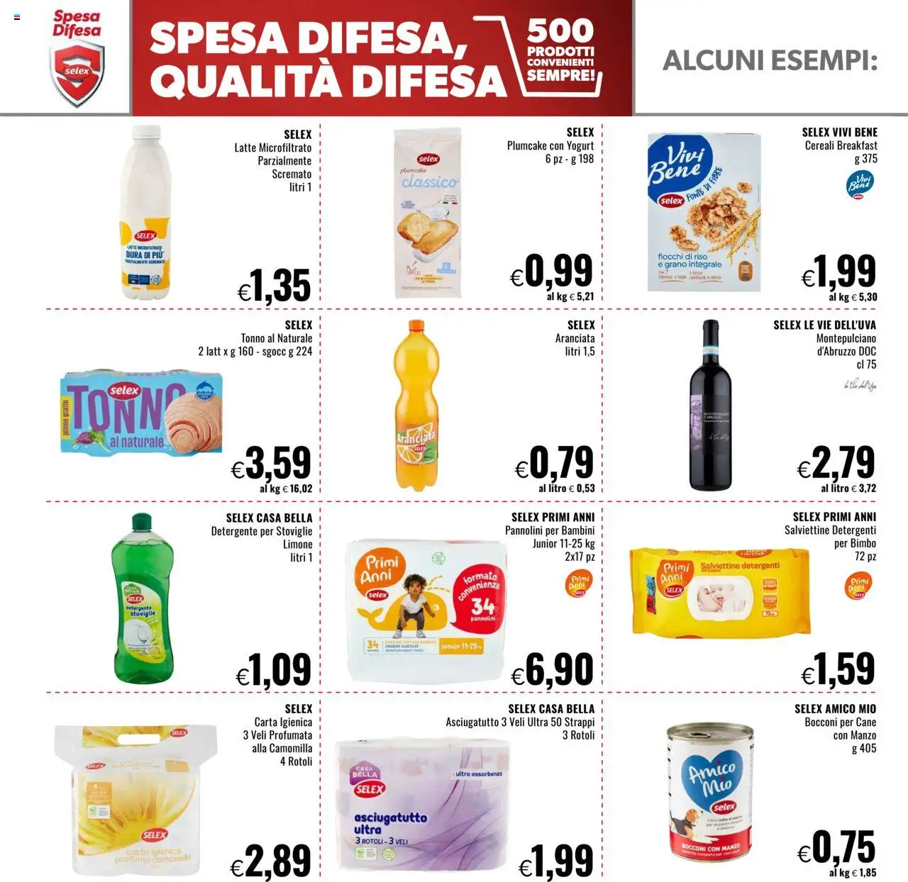 Volantino Famila del 02.10.2025 | Pagina: 18 | Prodotti: Cereali, Limone, Pinne, Tonno al naturale