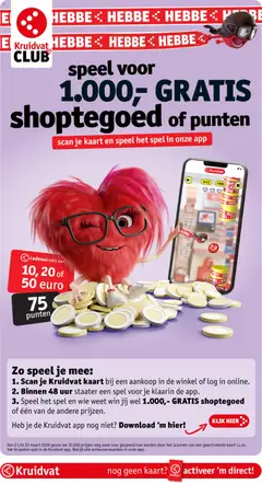 Kruidvat folder week 12 - Voorbeeld van een folder van Kruidvat, geldig van 17.03.2026 | Pagina: 63 | Producten: Spel, Kaart, Kan