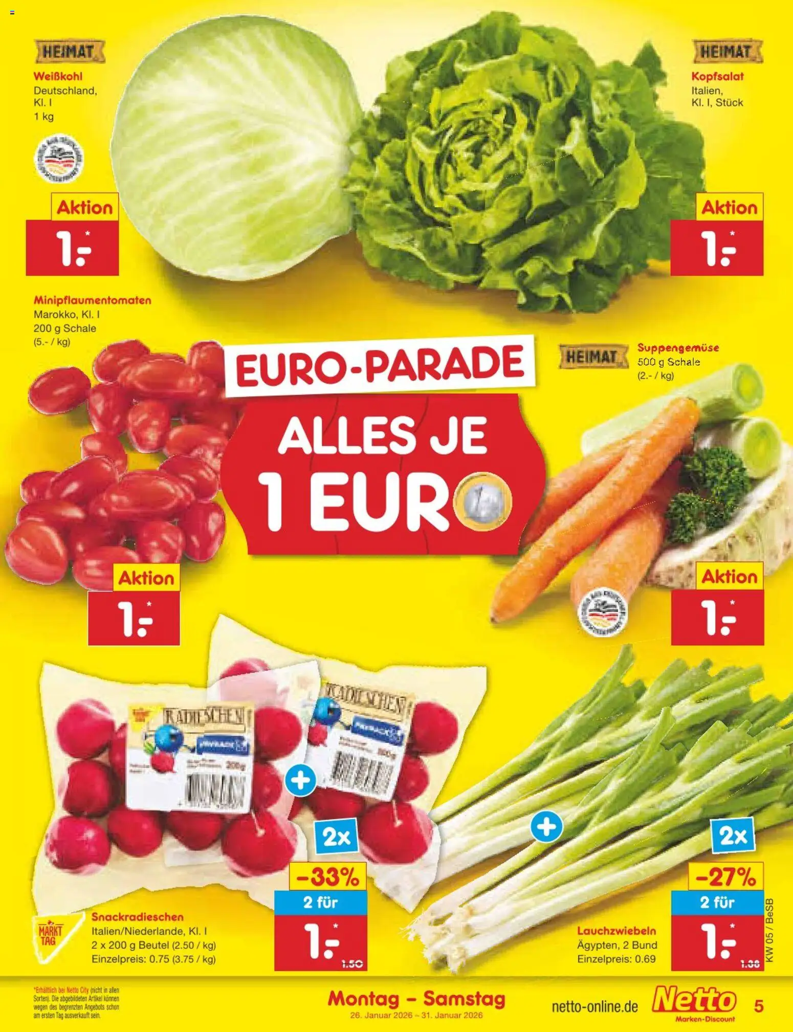 Netto Marken-Discount Prospekt 	 – gültig ab 26.01.2026 | Seite: 5