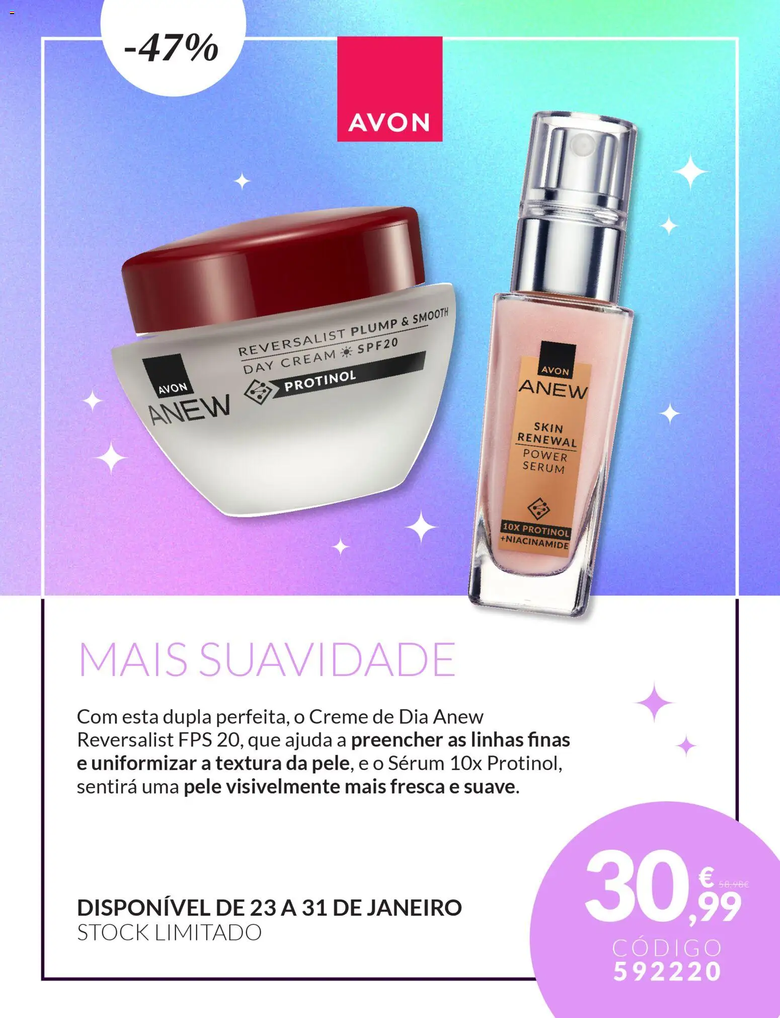 Avon - Novo Ano novo Eu │ válido de 23.01.2026 | Página: 4 | Produtos: Sérum, Creme