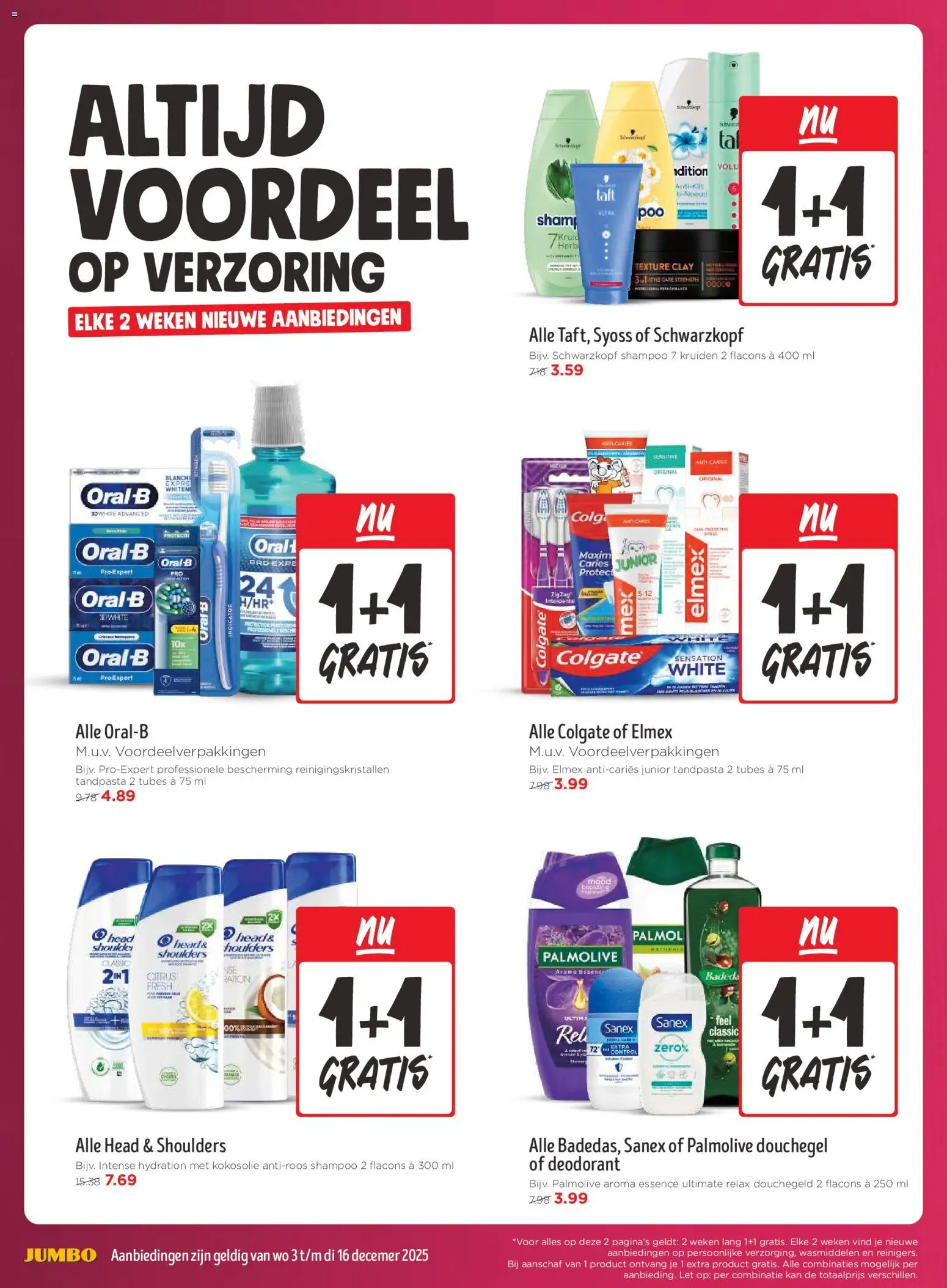 {H1} | Pagina: 16 | Producten: Deodorant, Tandpasta, Kan, Shampoo