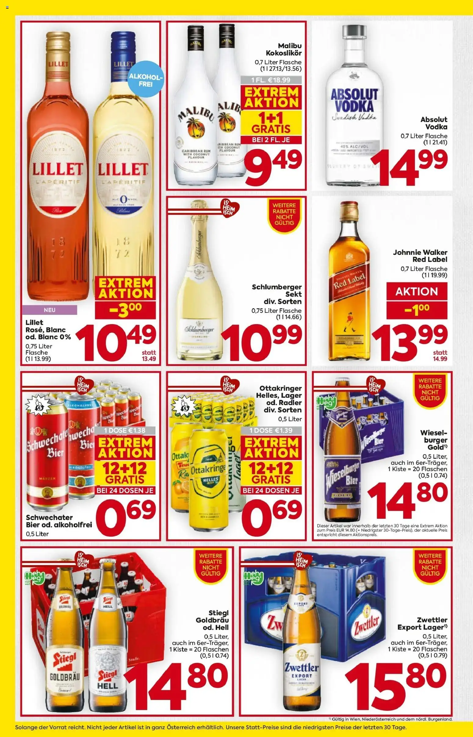 Billa - BILLA: Flugblatt gültig bei BILLA & BILLA PLUS gültig ab 22.04.2026 | Seite: 14 | Produkte: Bier