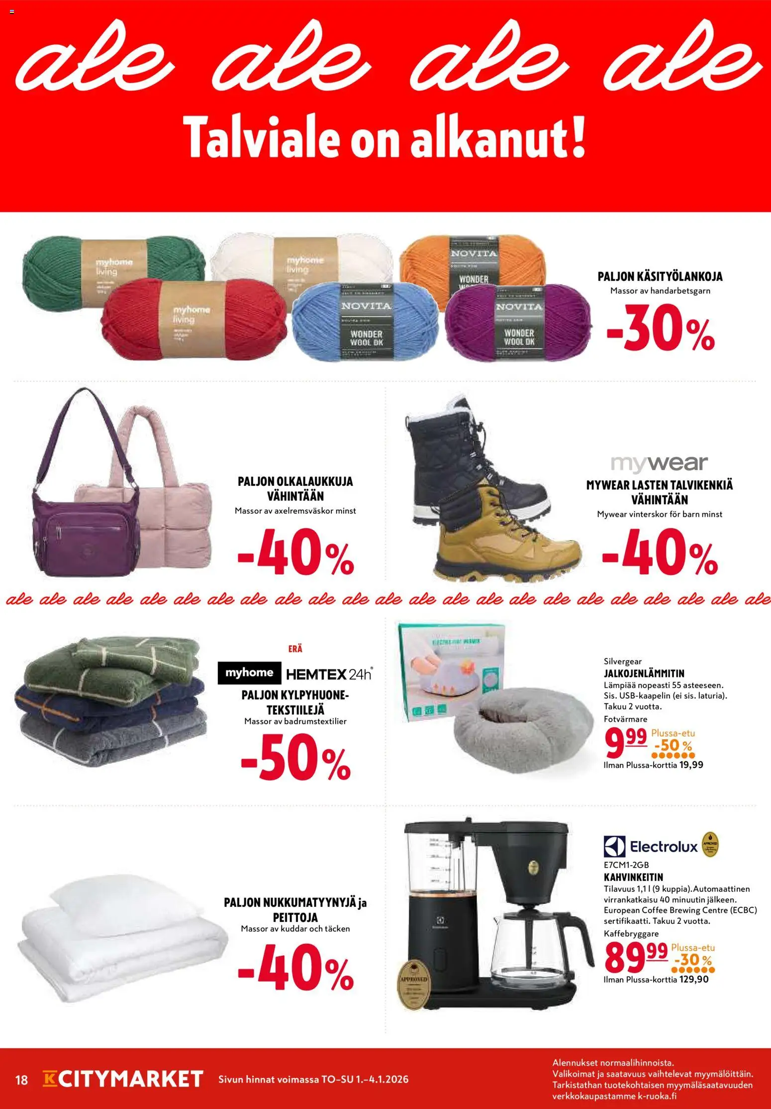 K-Citymarket tarjoukset – voimassa 01.01.2026 alkaen | Sivu: 18