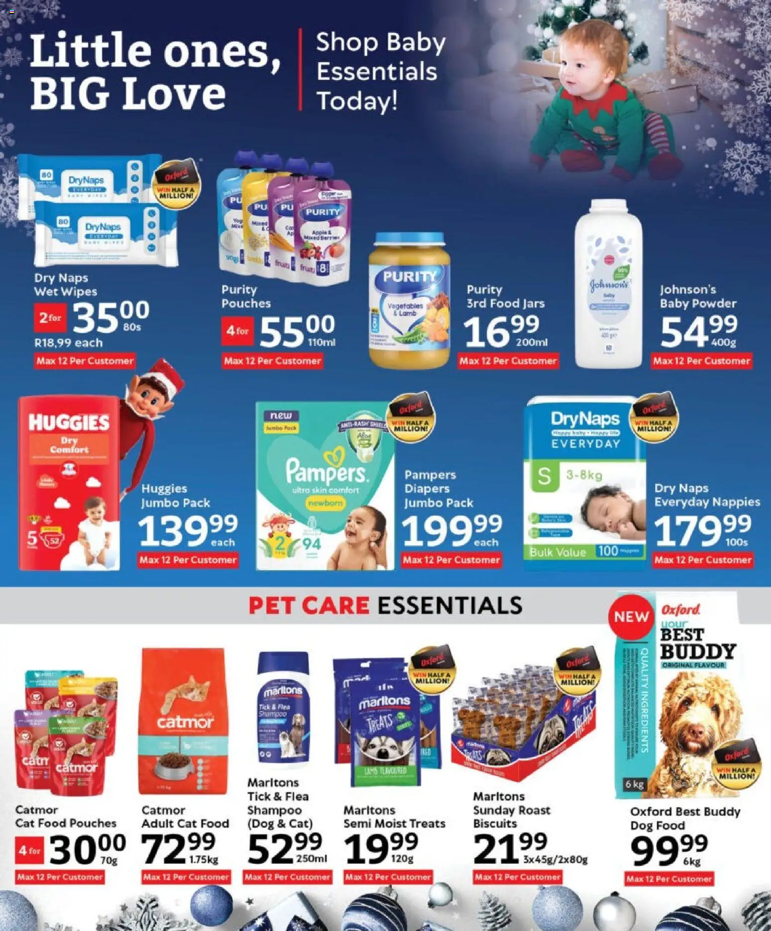 New Oxford Freshmarket catalogue – valid from 26.11.2025 | Page: 19 | Products: Biscuits, Shampoo, Vegetables, Dog food