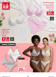 Pogląd oferty "Kik gazetka" - ważna od 23.03.2026 | Strona: 6 | Produkty: Majtki