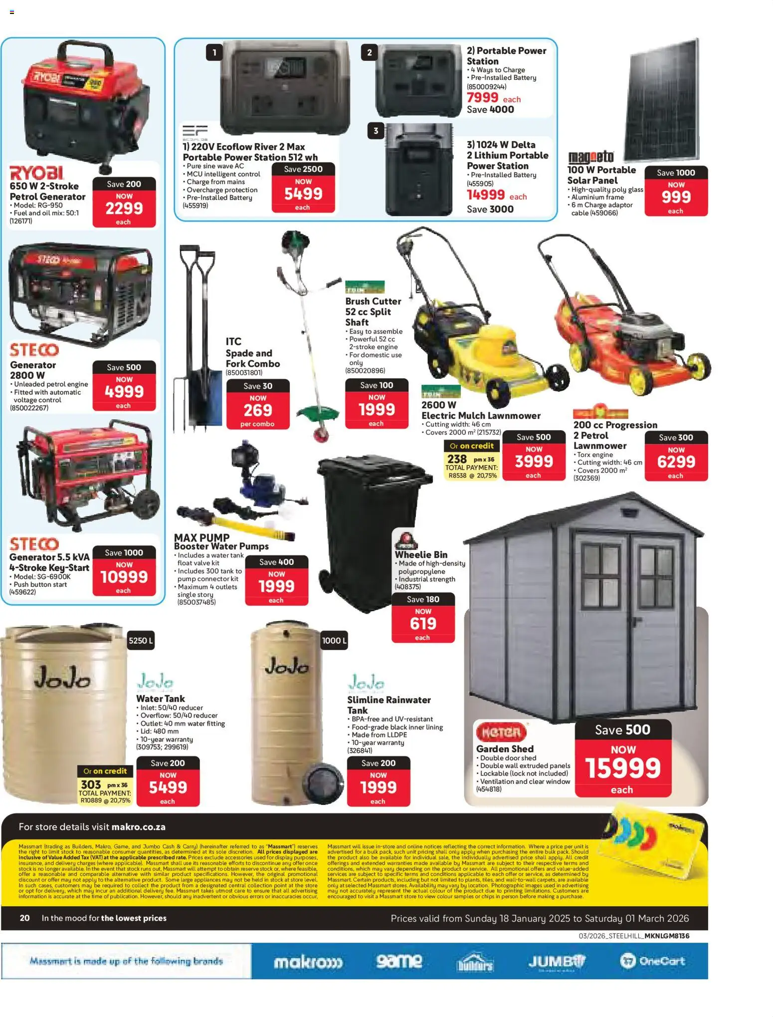New Makro catalogue – valid from 18.01.2026 | Page: 20 | Products: Connector, Cutter, Valve, Water