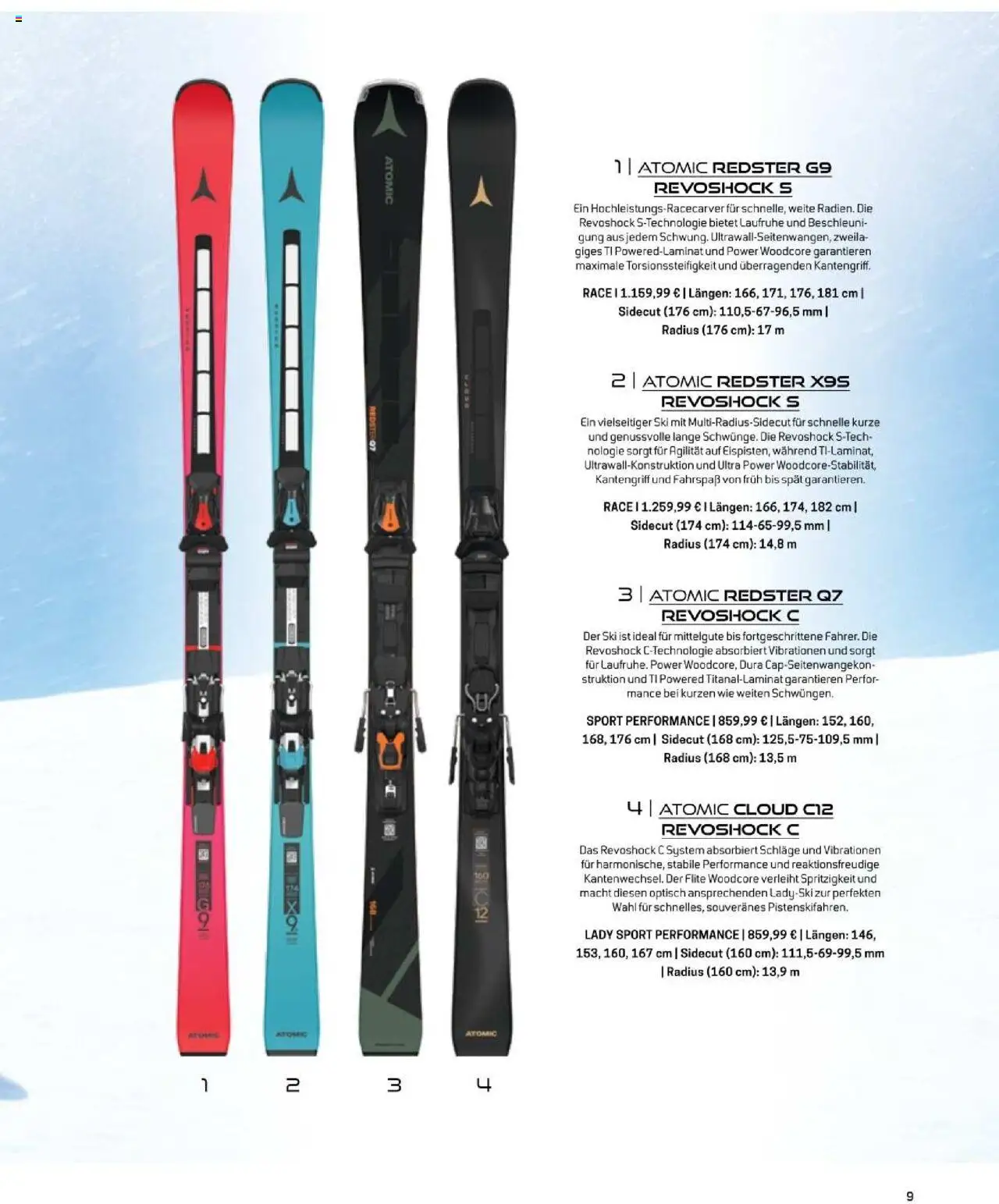 Sport2000 Prospekt Home of Schnee erleben – gültig ab 23.09.2025 | Seite: 9 | Produkte: Ski