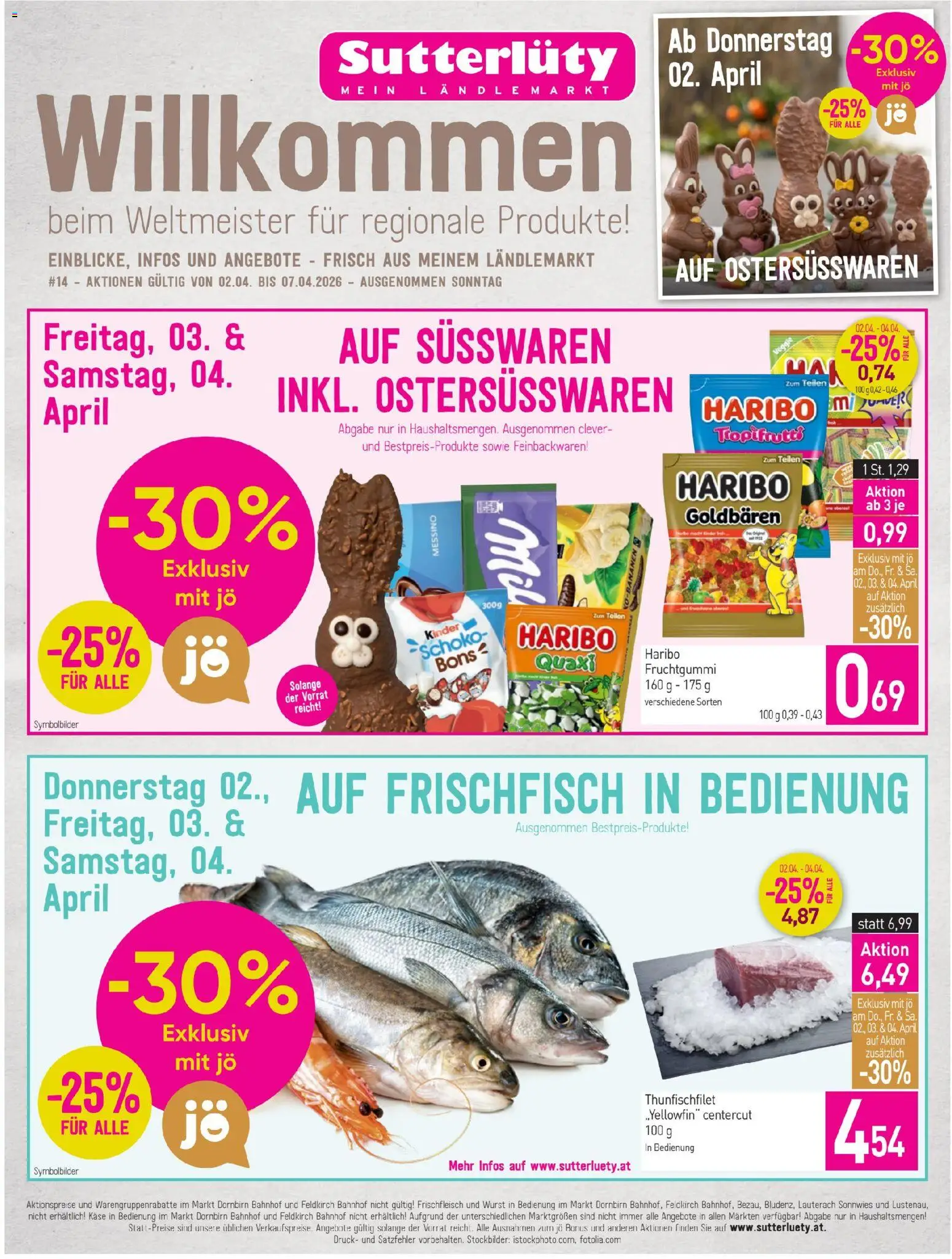Sutterlüty Flugblatt gültig ab 02.04.2026 | Seite: 5 | Produkte: Wurst, Käse