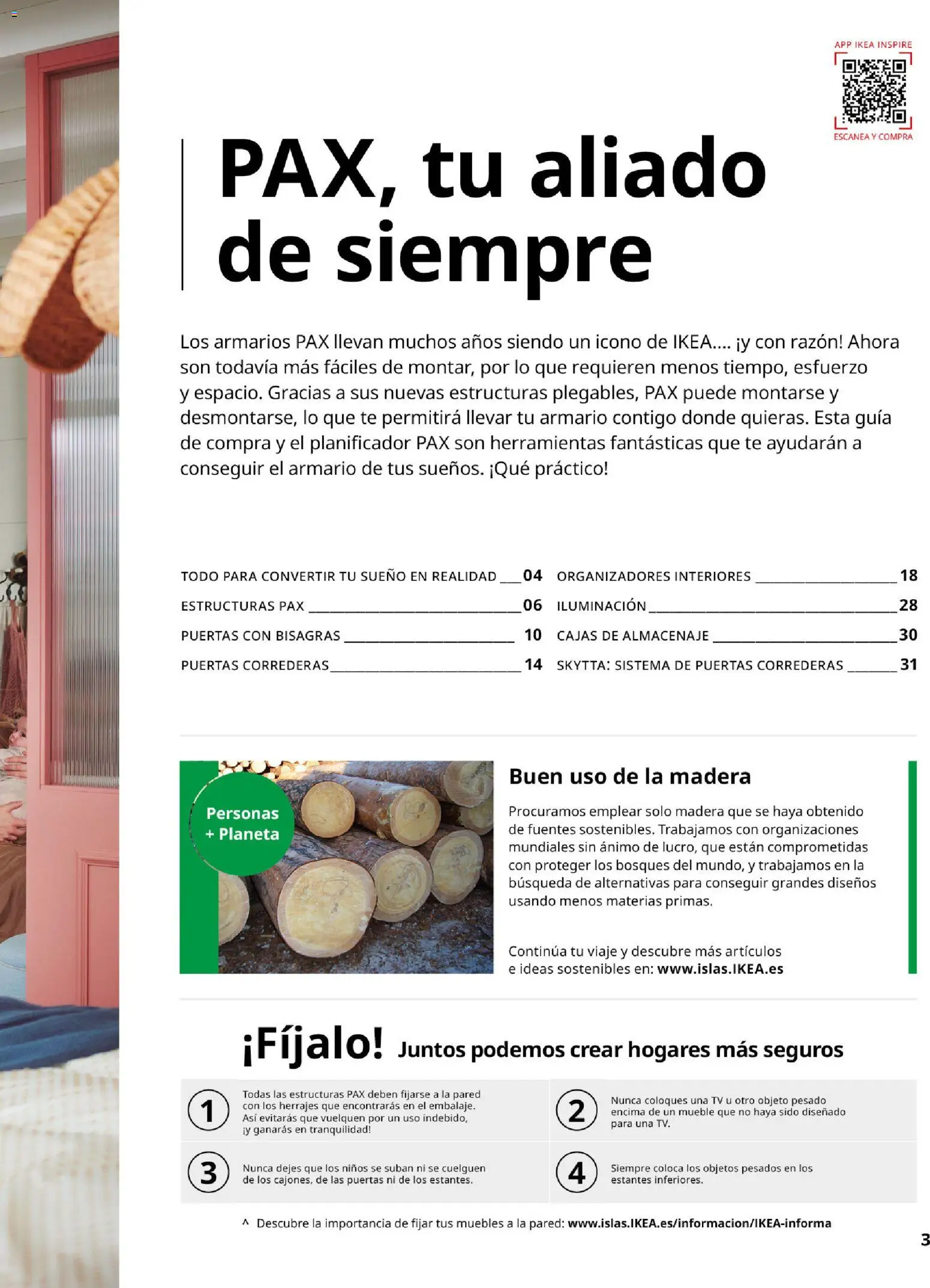 Catálogo IKEA Pax y Komplement │ válido desde el 01.02.2026 | Página: 3 | Productos: Té, Muebles, Galette de chaise, Armario