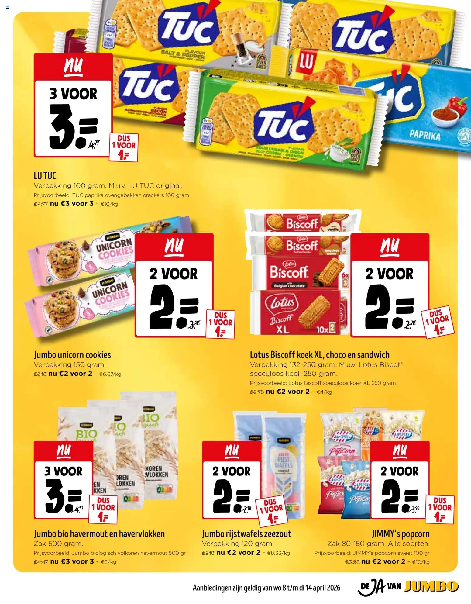 {H1} | Pagina: 11 | Producten: Sandwich, Wafels, Zak, Zeezout