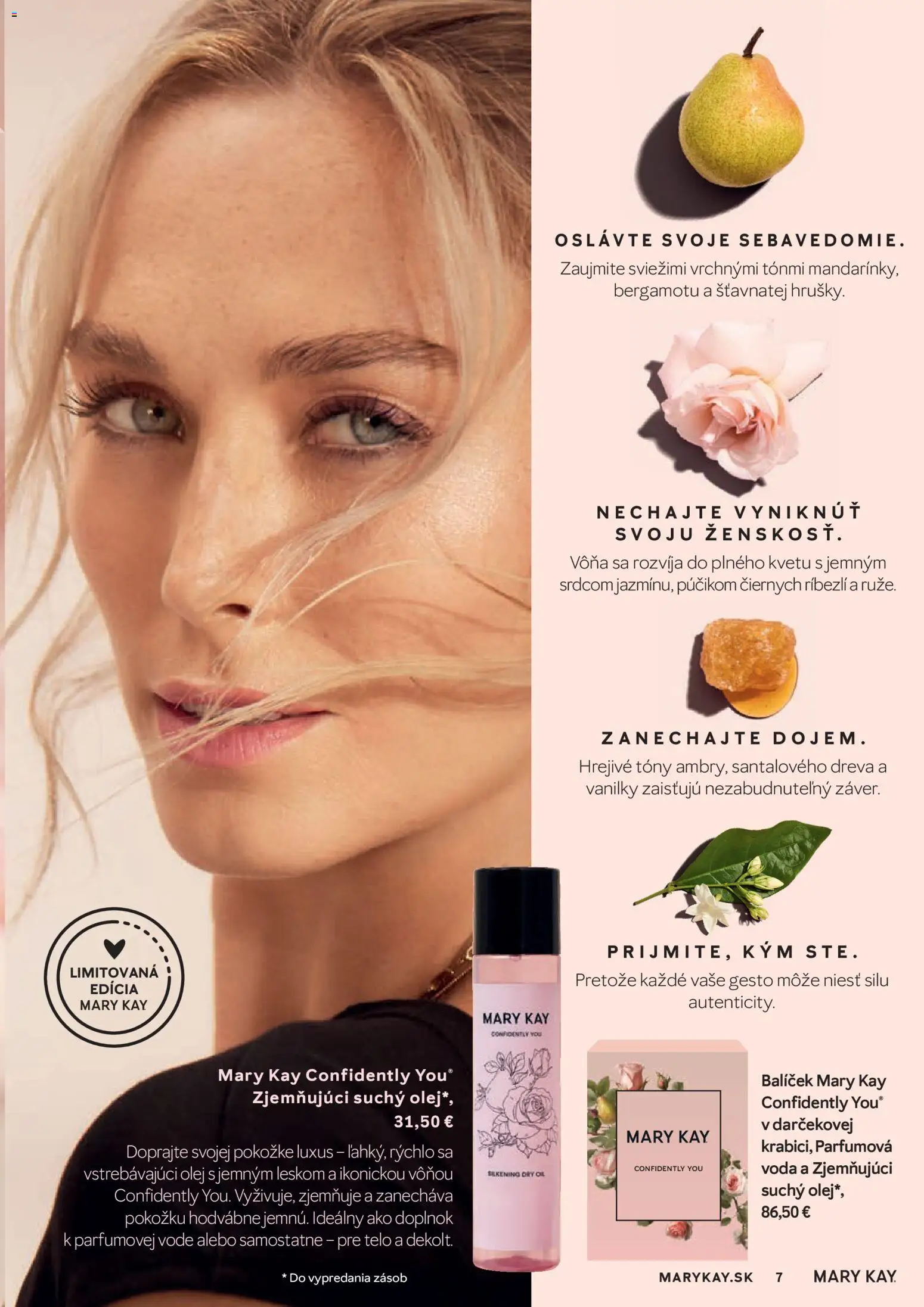 Nové Mary Kay akcie – leták je platný od 16.10.2025 | Strana: 7 | Produkty: Olej, Voda