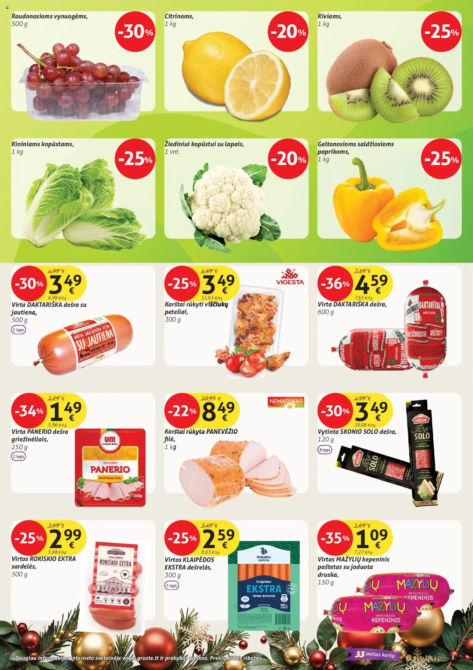 GRUSTE akcijos nuo 01.12.2025 | Puslapis: 3