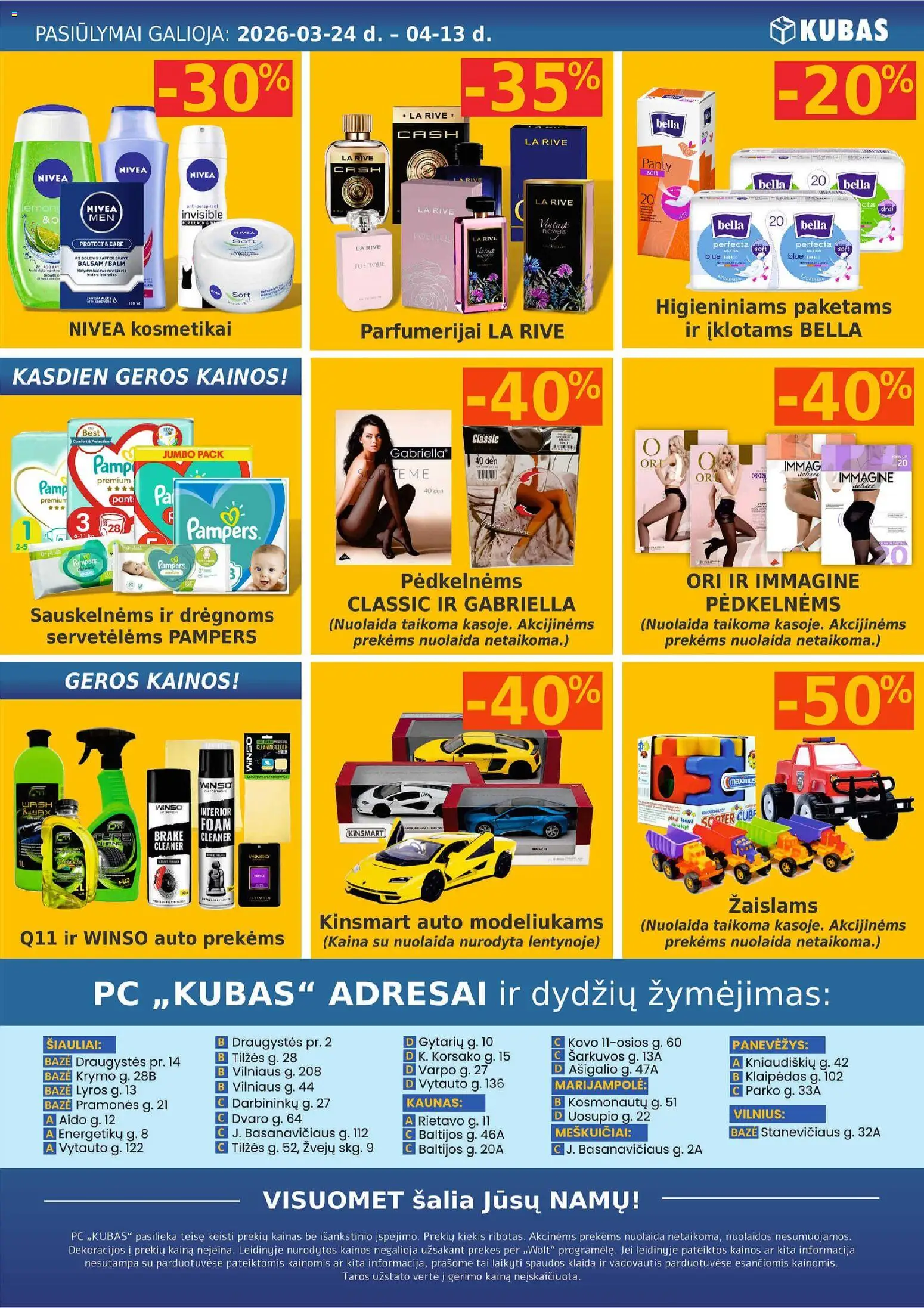 Kubas akcijos nuo 24.03.2026 | Puslapis: 20