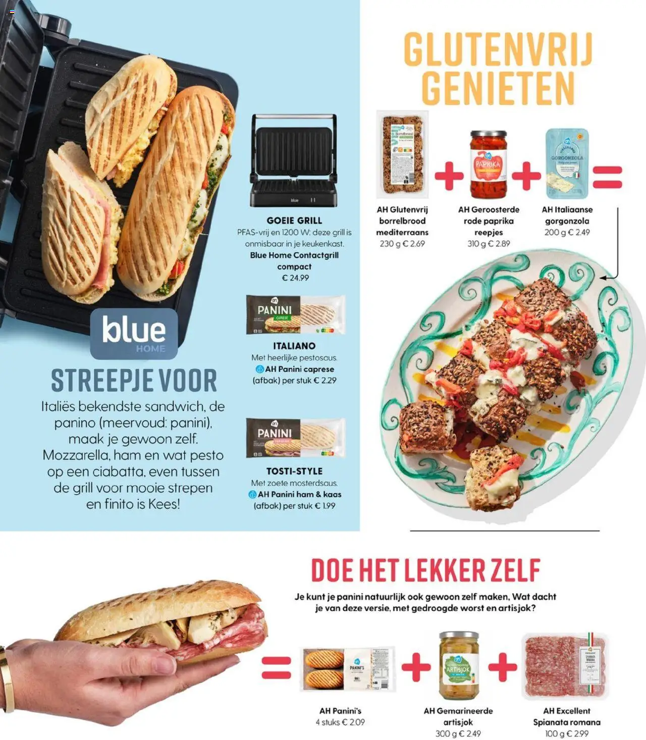  | Pagina: 110 | Producten: Artisjok, Ham, Kész piskótalap, Grill