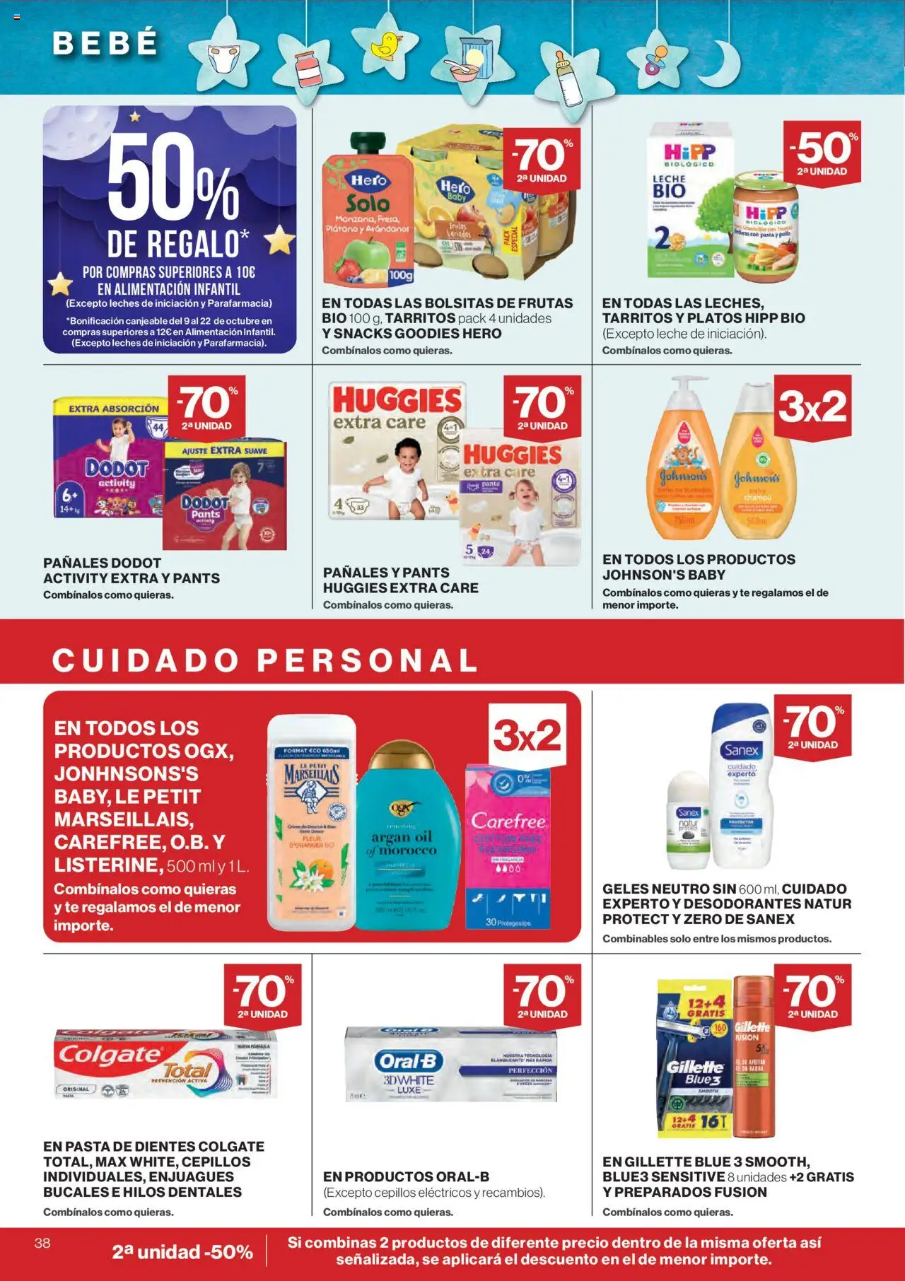 Hipercor catálogo │ válido desde el 25.09.2025 | Página: 42 | Productos: Fragancia, Champú, Leche, Δαμάσκηνο