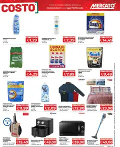 Anteprima del volantino Volantino Mercatò	 valido a partire dal 04.12.2025 | Pagina: 5 | Prodotti: Scopa elettrica, Friggitrice ad aria, Detersivo per piatti, Felpa