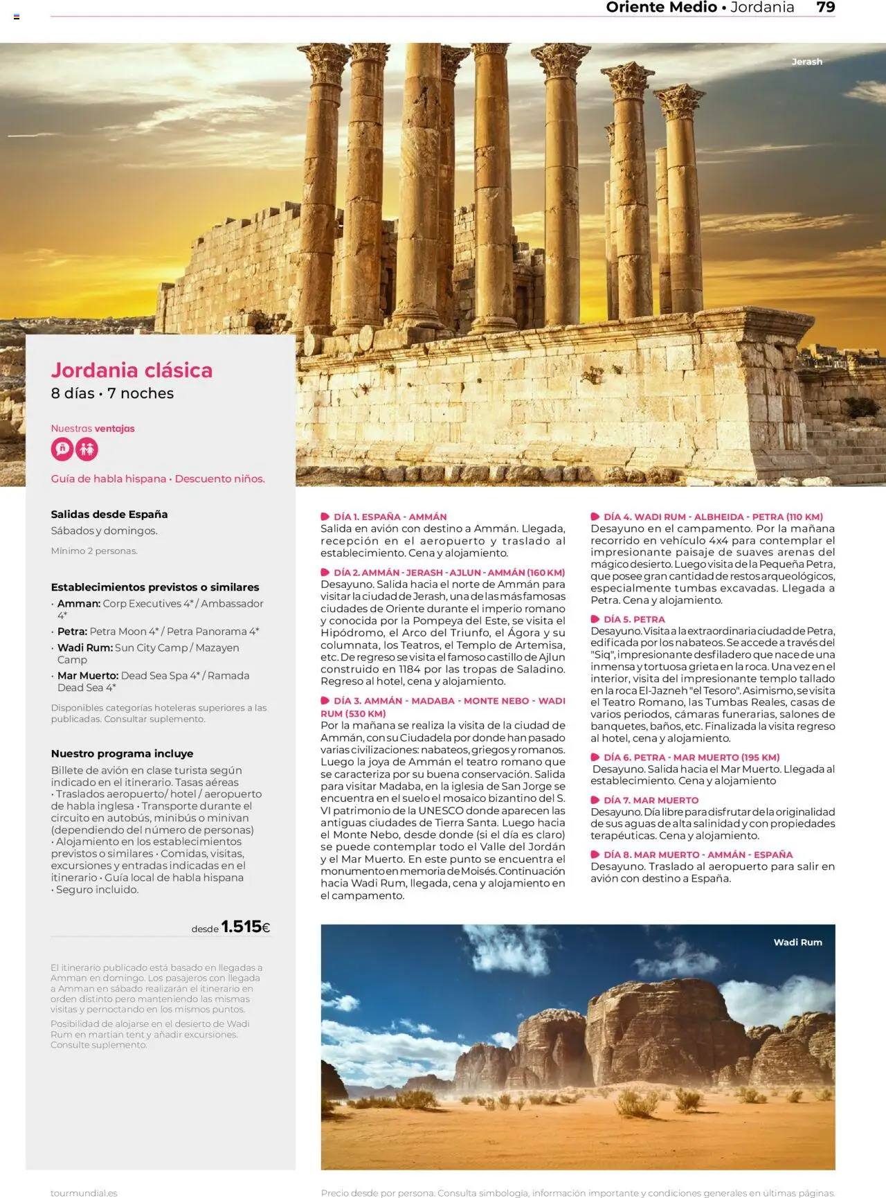 Viajes El Corte Inglés Africa y Oriente Medio │ válido desde el 01.01.2025 | Página: 79