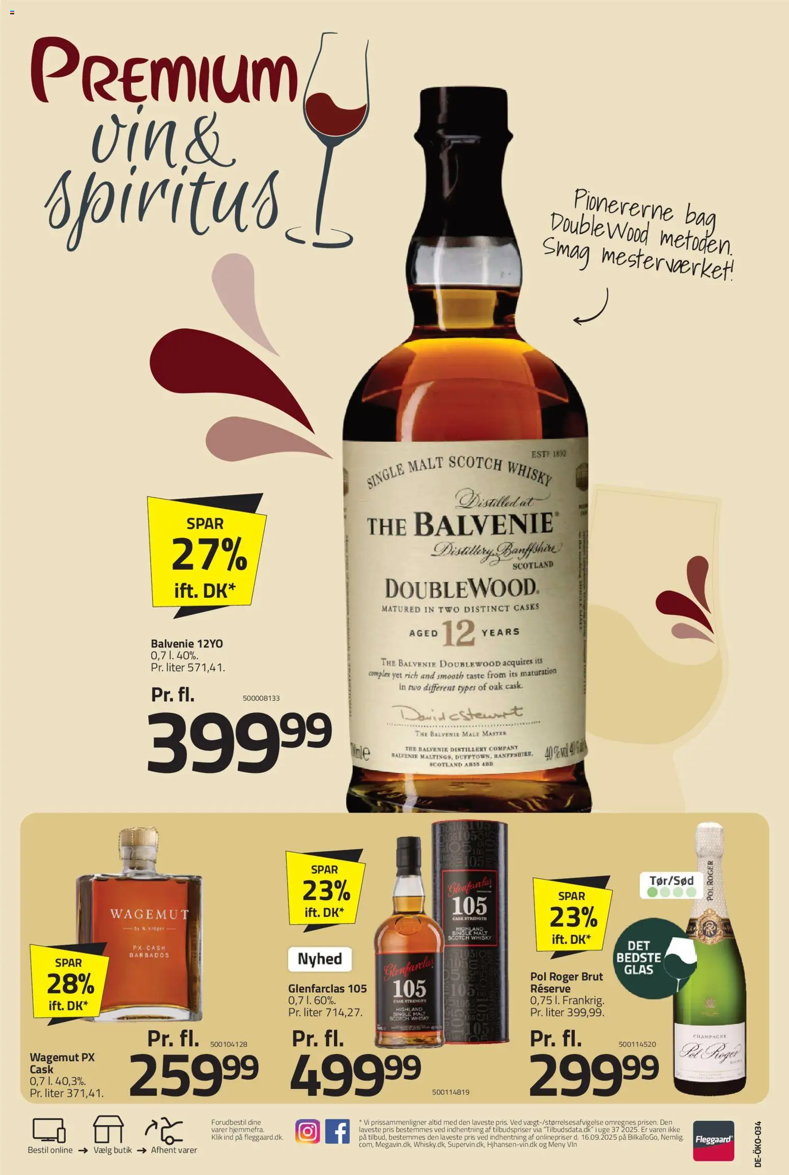 Fleggaard tilbudsavis – gyldig fra 21.10.2025 | Side: 16 | Produkter: Vin, Whisky