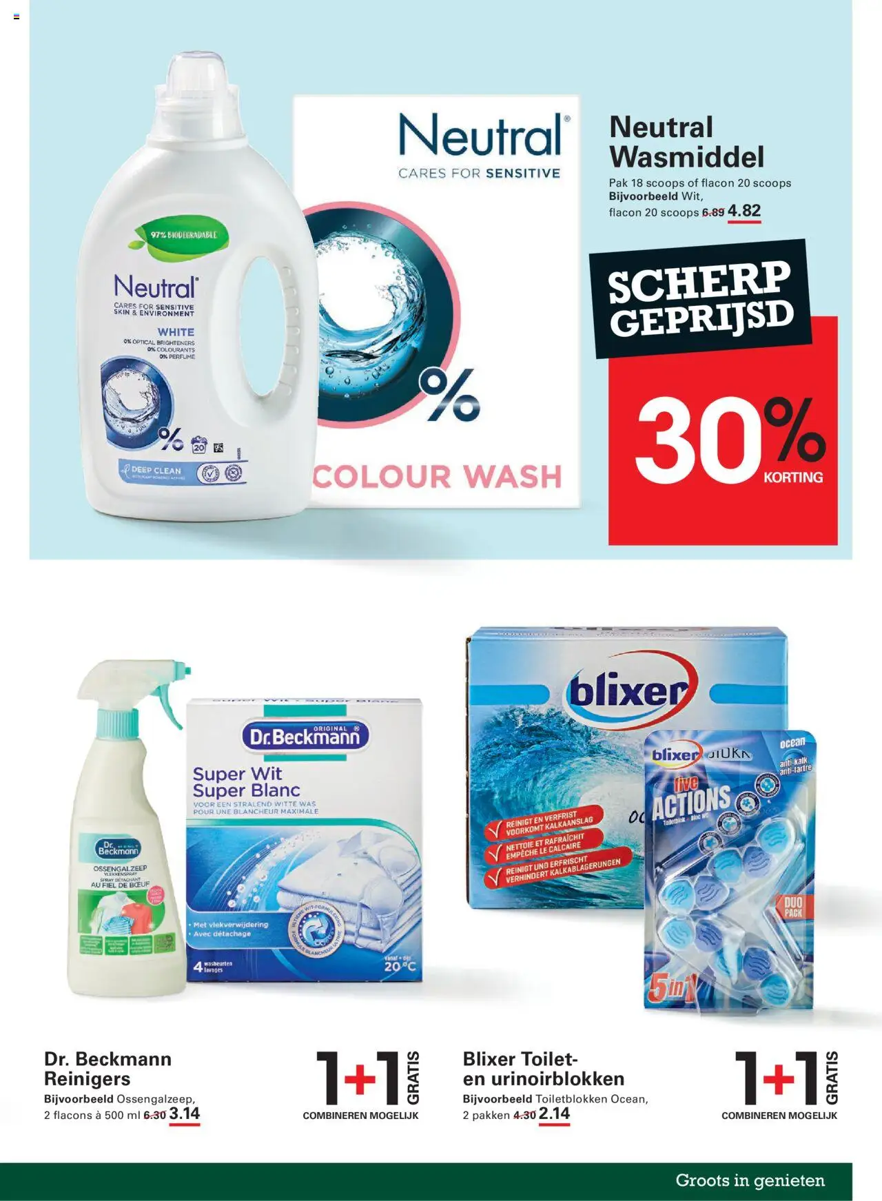  | Pagina: 3 | Producten: Wasmiddel, Wc, Toilet, Was