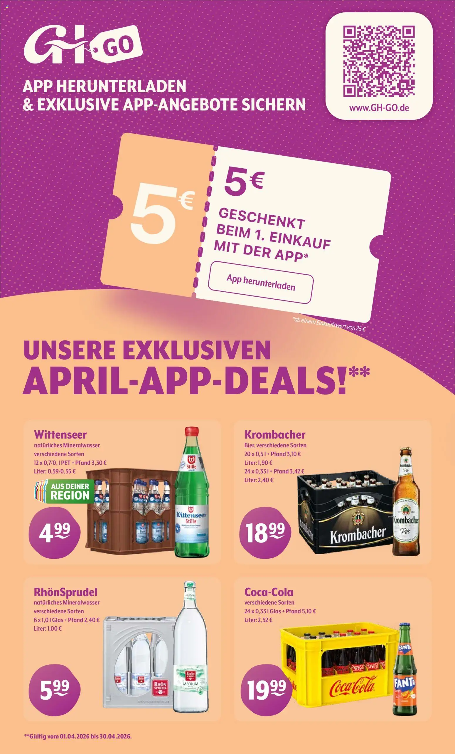 Getränke Hoffmann - Hamburg – gültig ab 13.04.2026 | Seite: 9 | Produkte: Fanta, Pils, Mineralwasser, Krombacher