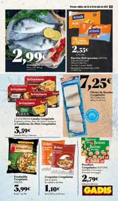 Gadis folleto │ válido desde el 24.07.2025 | Página: 11 | Productos: Jamón, Queso fresco, Pasta, Canelones