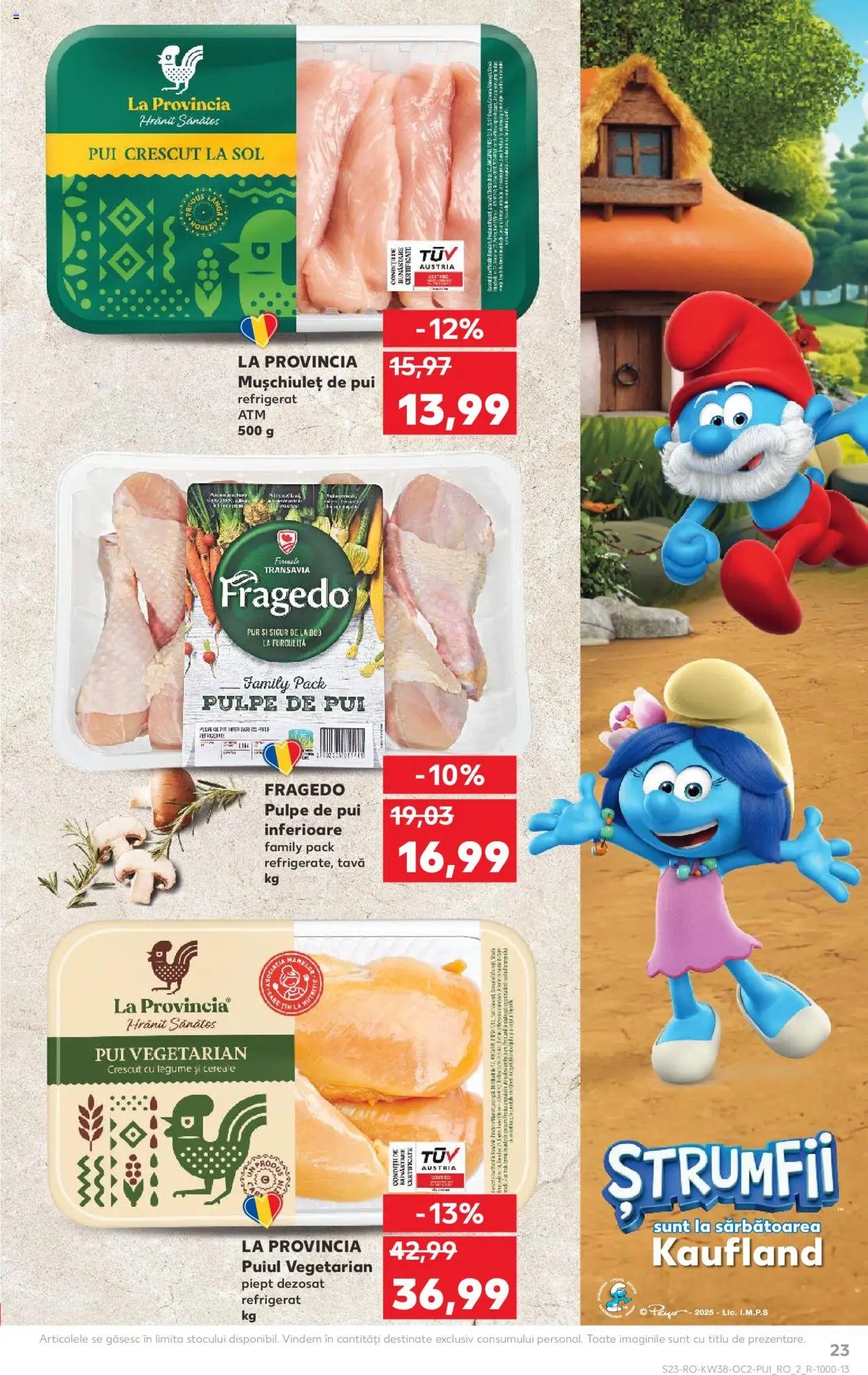 Noul catalog Kaufland – valabil de la 17.09.2025 | Pagină: 23 | Produse: Hacıyatmaz Kedi Oyuncağı, Cereale, Legume