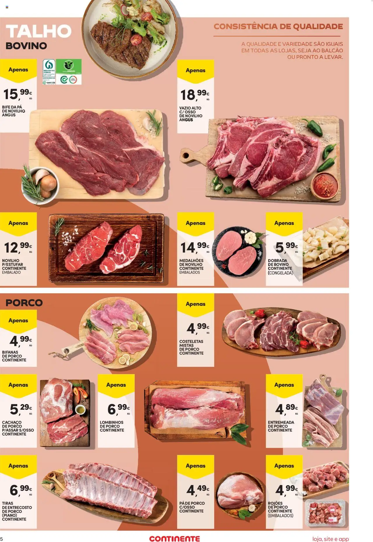 Continente Semanal Continente Bom Dia │ válido de 14.10.2025 | Página: 5 | Produtos: Pá