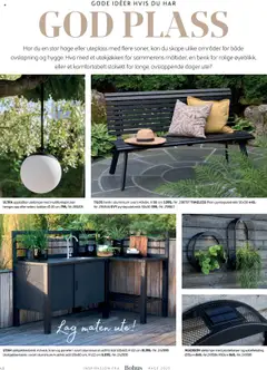 Forhåndsvisning av Bohus Hagemagasinet 2025 gyldig fra 01.03.2025 | Side: 48 | Produkter: Benk