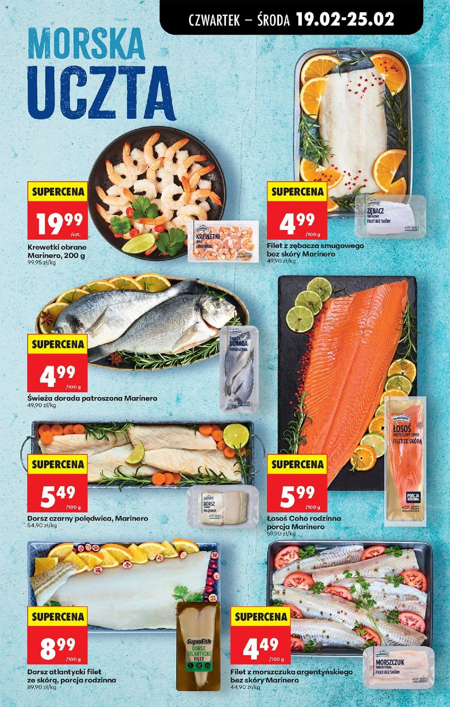 Biedronka Polsko leták - W tym tygodniu od 19.02.2026 | Strana: 37 | Produkty: Losos, Filet