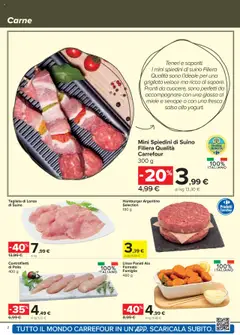 Volantino Carrefour del 24.07.2025 | Pagina: 2 | Prodotti: Pollo, Salsa, Senape, Hamburger