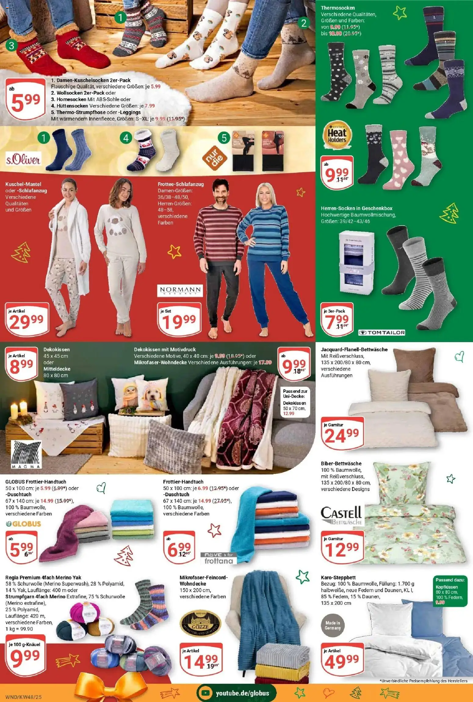 Globus prospekt St. Wendel	 – gültig ab 23.11.2025 | Seite: 29 | Produkte: Kopfkissen, Leggings