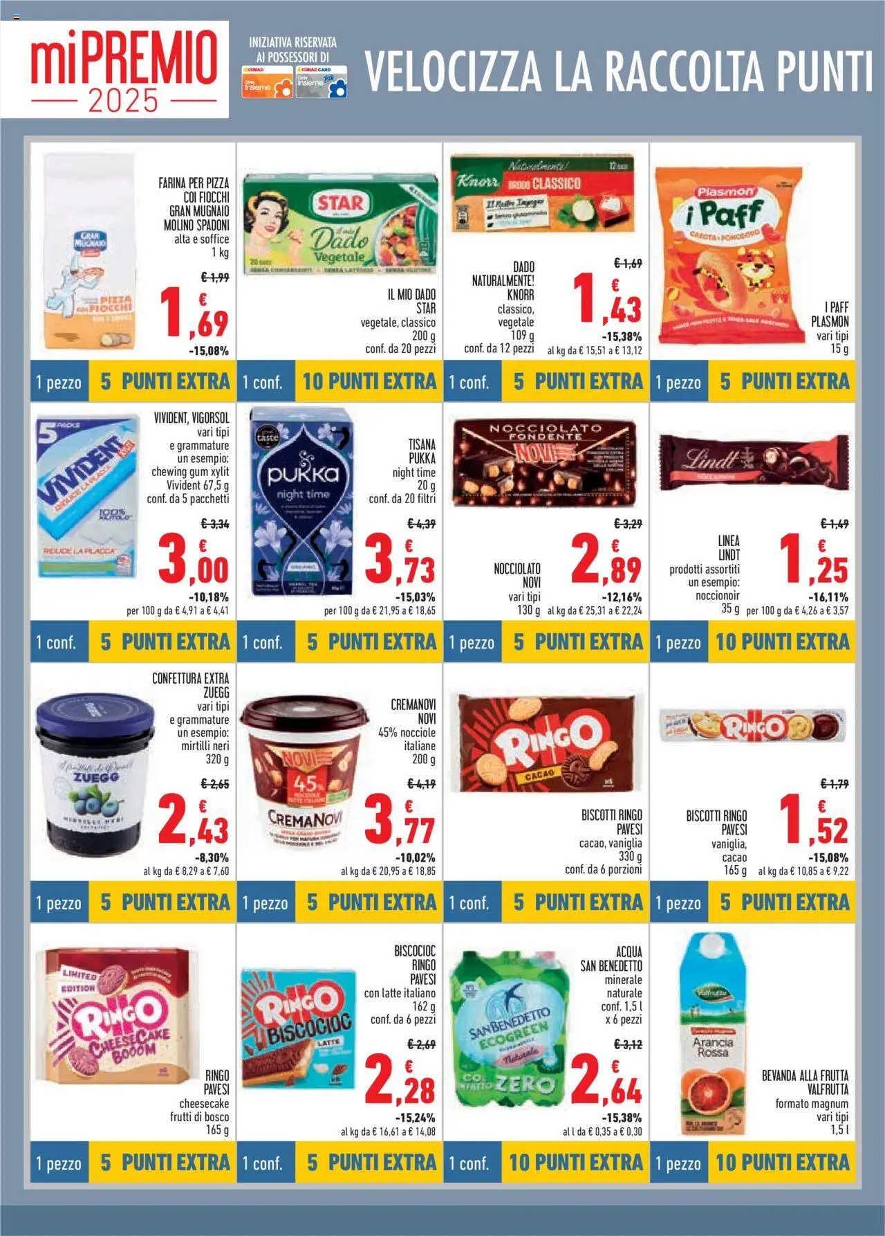 Volantino Conad del 10.09.2025 | Pagina: 10 | Prodotti: Latte, Nocciole, Mirtilli, Cacao