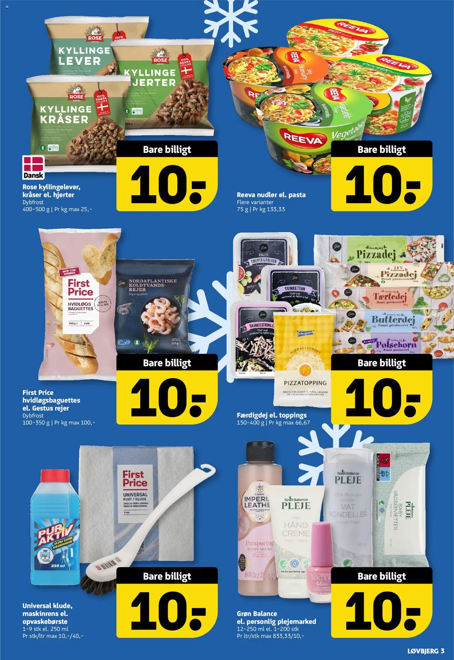 Løvbjerg tilbudsavis – gyldig fra 23.01.2026 | Side: 3 | Produkter: Parfume, Butterdej, Creme, Rejer